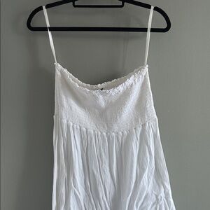 Aerie White Beach Dress